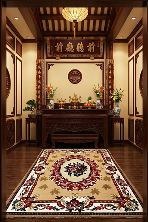 Thảm trang trí phòng thờ tân cổ điển CK-CLASSIC CK2222 HMO
