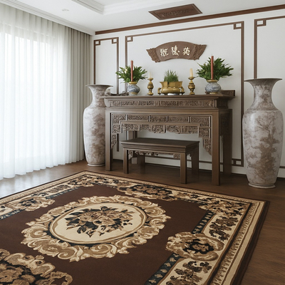 Thảm trang trí phòng thờ tân cổ điển CLASSIC CK333 HMO