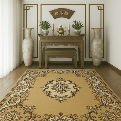 Thảm trang trí phòng thờ tân cổ điển CLASSIC CK888 HMO