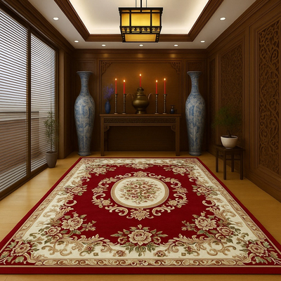 Thảm trang trí phòng thờ tân cổ điển CLASSIC HL2403 HNO