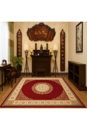 Thảm trang trí phòng thờ tân cổ điển CLASSIC HL2405 HNO