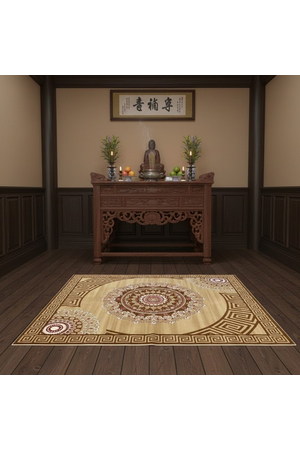 Thảm trang trí phòng thờ tân cổ điển CLASSIC TT1001 HNO