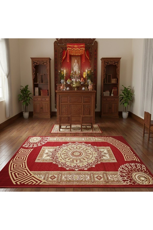 Thảm trang trí phòng thờ tân cổ điển CLASSIC TT1006 HNO