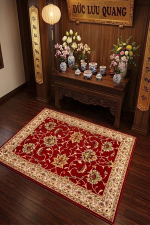 Thảm trang trí phòng thờ tân cổ điển HLO-CLASSIC CD2409 HNO