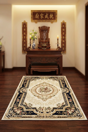 Thảm trang trí phòng thờ tân cổ điển HLO-CLASSIC CV2416 HNO