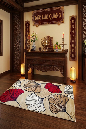 Thảm trang trí phòng thờ tân cổ điển HLO-CLASSIC HV2423 HNO