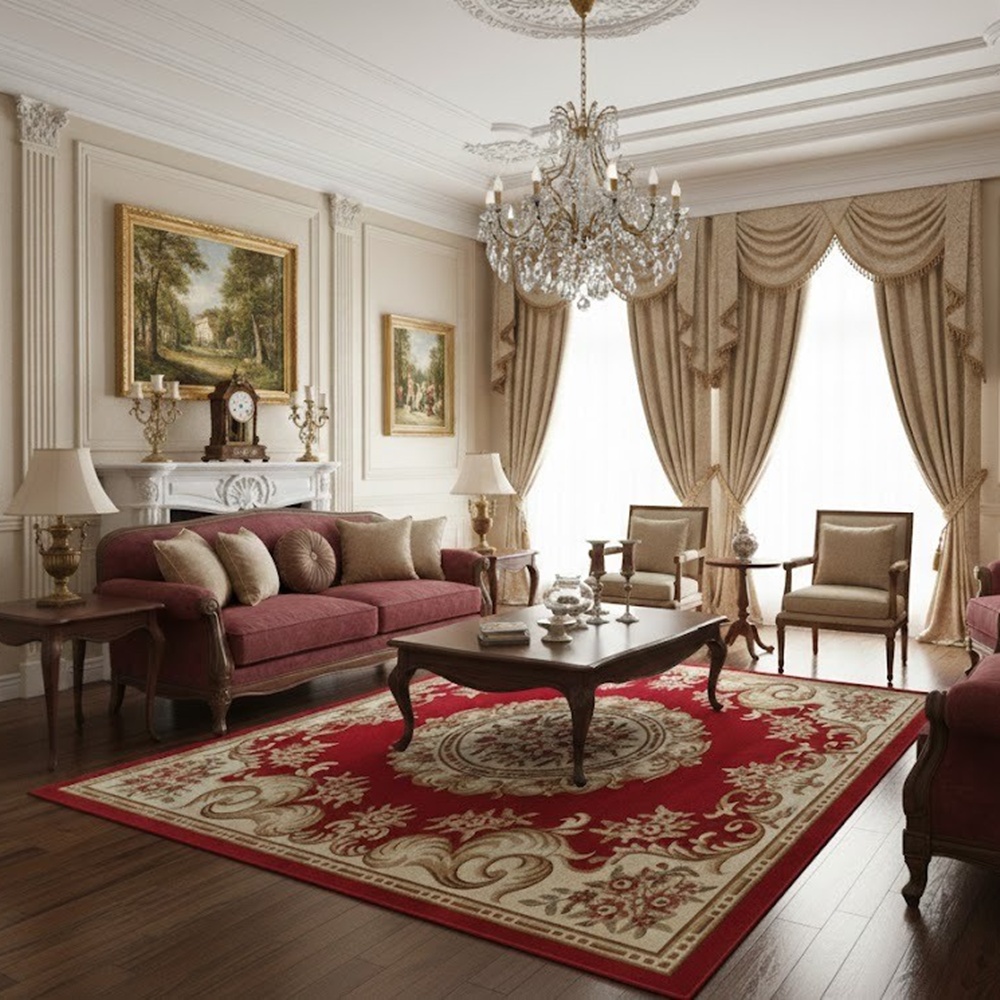 Thảm trang trí tân cổ điển CLASSIC TT103 HNO