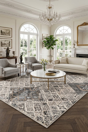 Thảm trang trí tân cổ điển HLO-HAMBURG 1692LGLG HNO