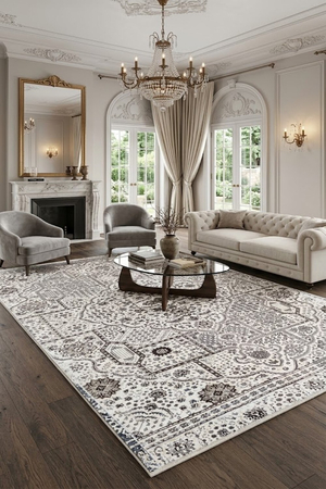Thảm trang trí tân cổ điển HLO-HAMBURG 6248LGBL HNO