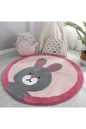 Thảm tròn lông cừu MODEL002