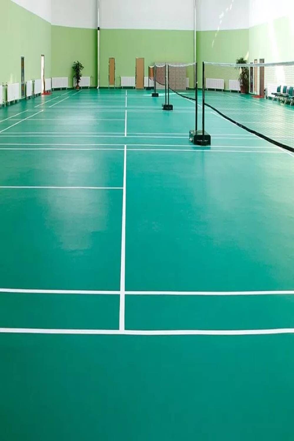 Thảm Vinyl thể thao sân cầu lông vân cát MCF-SINO HMN1