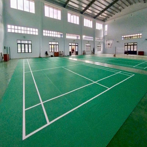 Thảm Vinyl thể thao sân cầu lông vân cát MCF-SINOCOURTS HMN