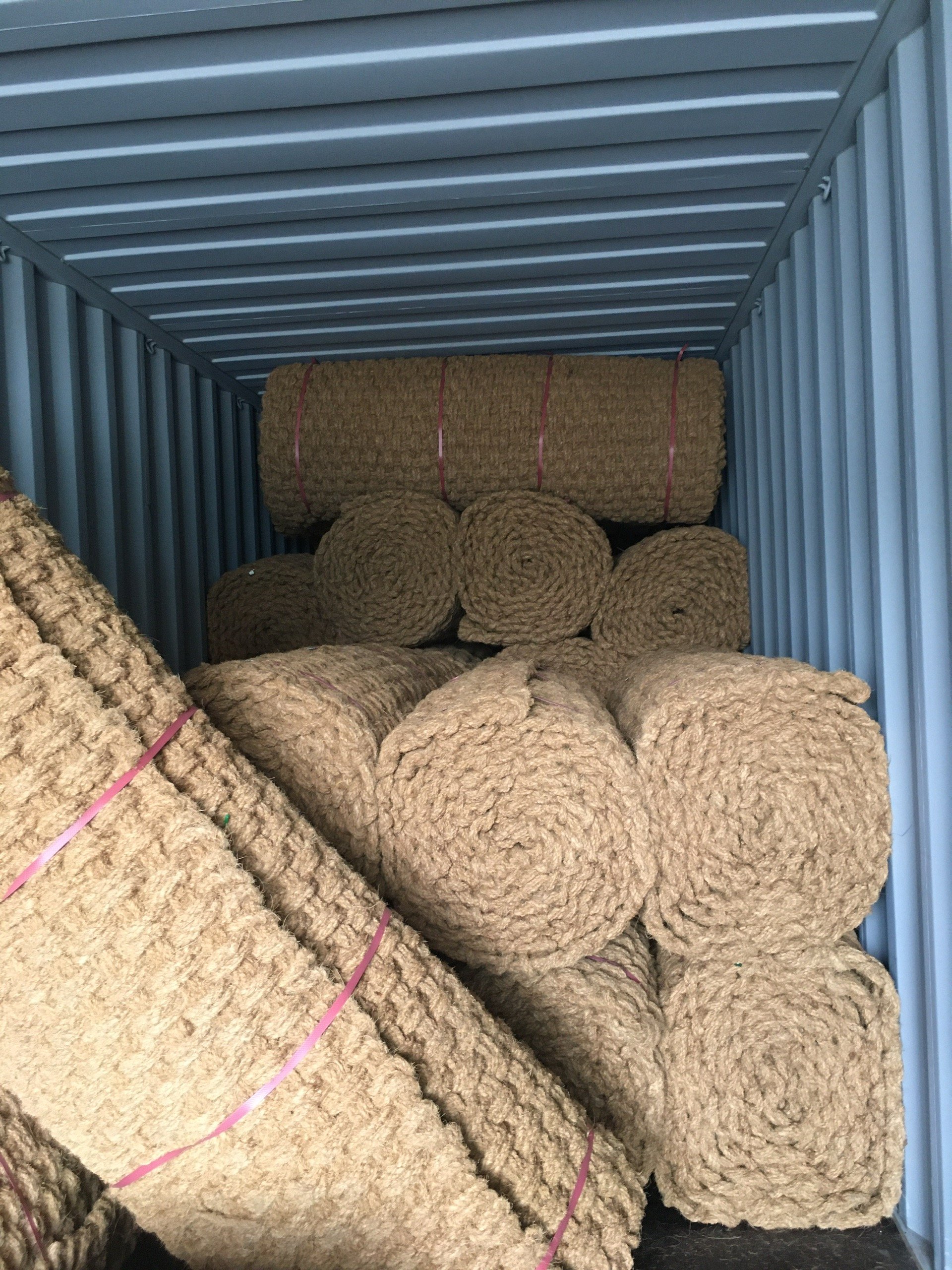 Thảm xo dừa, lưới xơ dừa, gối ôm xơ dừa xuất khẩu
