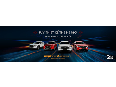 Tháng 11 - Mazda ưu đãi lớn nhất năm lên đến 50 triệu đồng