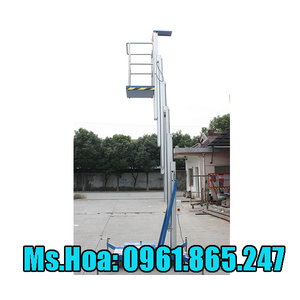 Thang nâng 12 mét, xe nâng điện nâng người làm việc trên cao