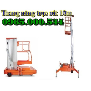 Thang nâng người 125 kg - 10m, thang nâng người 10 m giá sốc