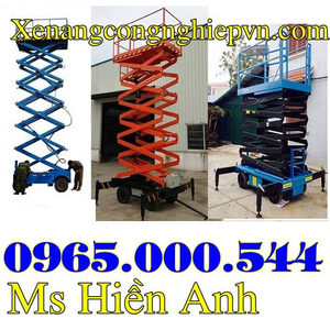 Thang nâng người tại Hà Nội 6m 9m 12m giá rẻ giao nhanh