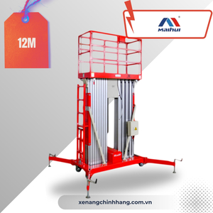 Thang nâng người trục đôi 12m - Maihui