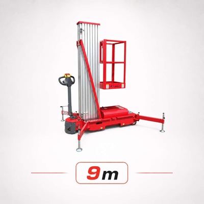 Thang nâng người trục đơn 9m