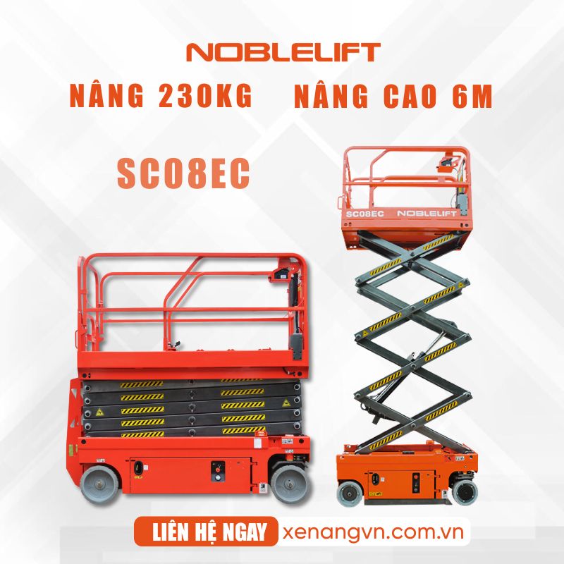 Thang nâng tự hành 6m SC08EC Noblelift
