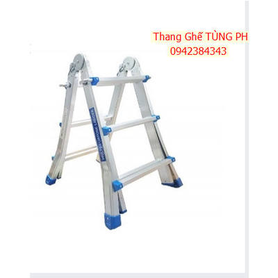 Thang nhôm rút chữ A Kungfu KFA-4x3