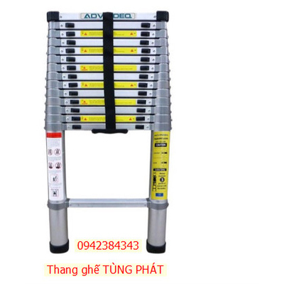 Thang nhôm rút gọn cao 5m20 Kungfu KF-52