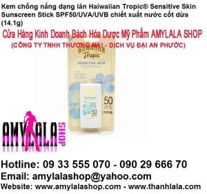 Thanh lăn chống nắng Haiwaiian Tropic®Sensitive Skin Sunscreen Stick SPF50 - 0902966670 - 0933555070