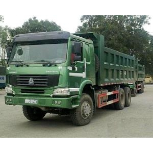 Thanh lý 2 xe ben 3 chân HOWO 371, SX 2011, ĐK 2011, thùng dài 6 m