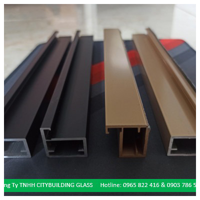 Thanh Nhôm Cánh Kính 20 X 20mm
