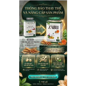 Thảo Mộc Giảm Béo ZaBu phiên bản X2 nâng cấp 2026