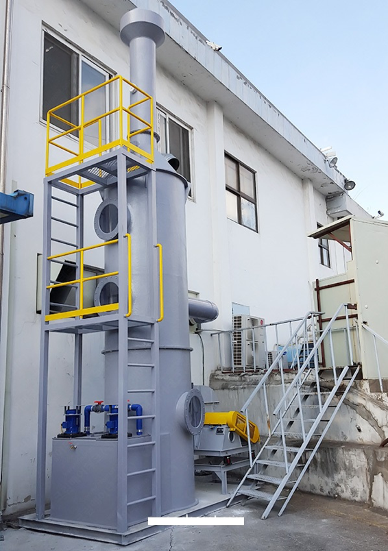 Tháp Hấp Thụ Bằng Composite