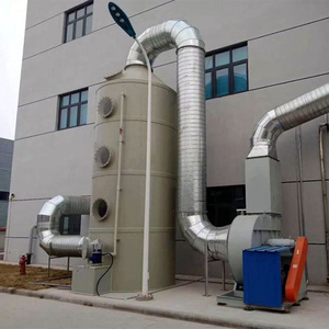 Tháp phun PP xử lý khí thải