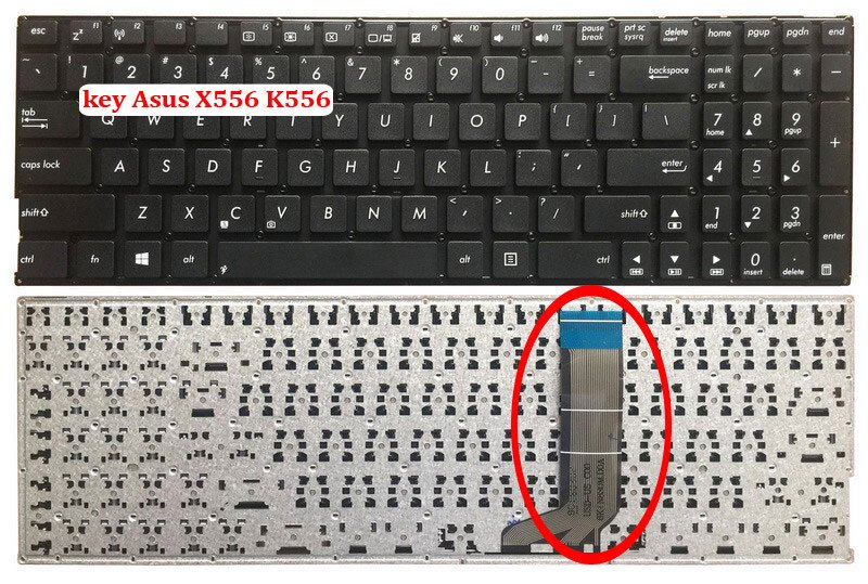 thay bàn phím laptop asus X556