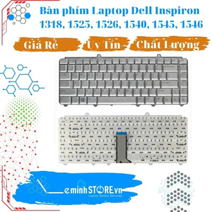 Bàn phím Laptop Dell Inspiron 1318, 1525, 1526, 1540, 1545, 1546
