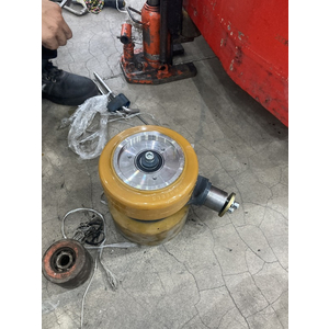 bánh xe cân bằng PU 180x76- bánh xe nâng điện Mima chính hãng