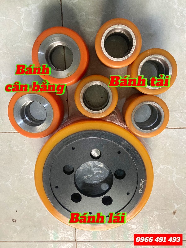 Bánh xe nâng điện Heli giá rẻ