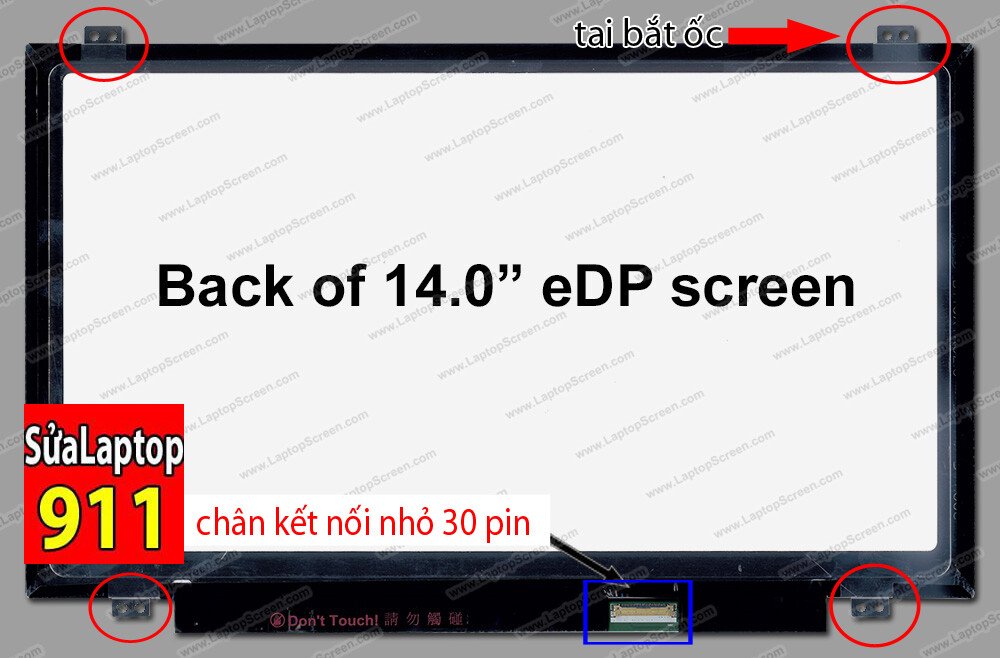 thay màn hình laptop dell P75G, P75G001