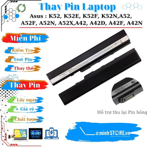 Pin Laptop Asus A52, A52F, A52N, A52X