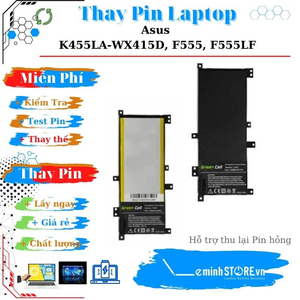 Pin Laptop Asus F555L, F555LA, F555LJ