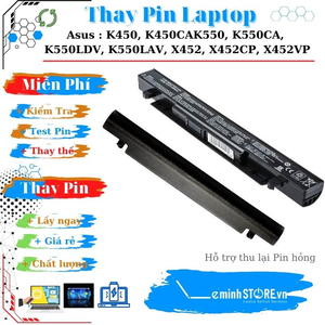 Pin Laptop Asus K550, K550CA, K550LDV, K550LAV