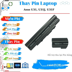 Pin Laptop Asus U31, U31J, U31F