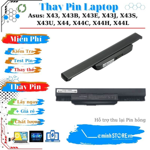 Pin Laptop Asus X44, X44C, X44H, X44L