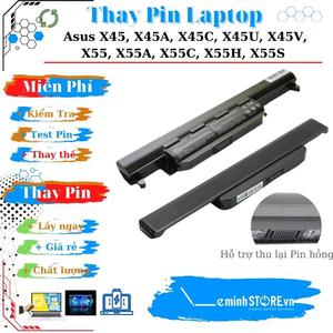 Pin Laptop Asus X55, X55A, X55C, X55H, X55S