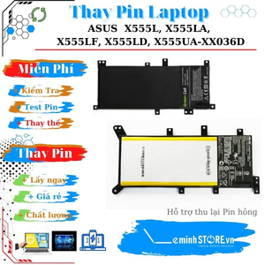 Pin Laptop Asus X555L, X555LA, X555LF, X555LD
