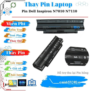 Pin Laptop Dell Inspiron N7010 N7110