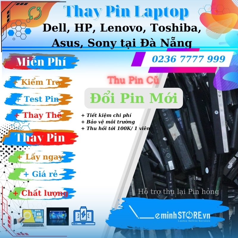 thay pin laptop
