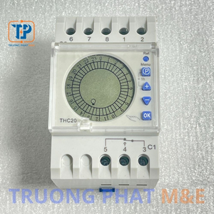 Rơ le Thời Gian Điện Tử 24h 2 Kênh THC20-2C