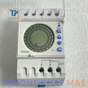 Rơ le Thời Gian Điện Tử 24h 2 Kênh THC20-2C