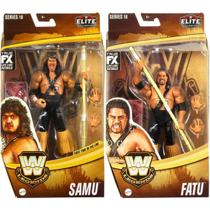 [HỘP MÓP] WWE THE HEADSHRINKERS [SAMU & FATU (RIKISHI)] - ELITE LEGENDS SERIES 18 (EXCLUSIVE)