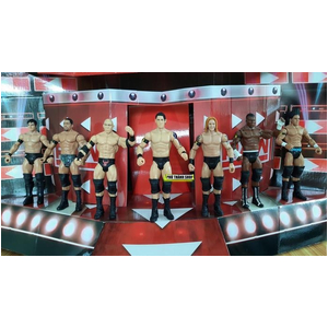 [HÀNG SIÊU HIẾM] BỘ 7 MÔ HÌNH WWE THE NEXUS ACTION FIGURES (KHÔNG HỘP)